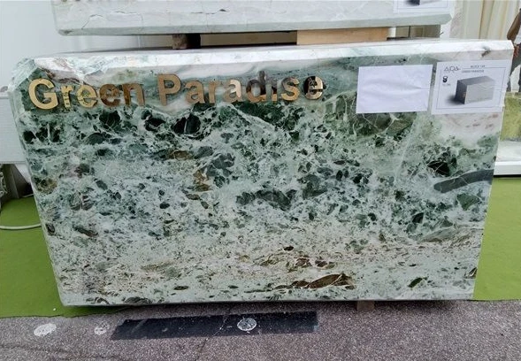 green rainforest marble