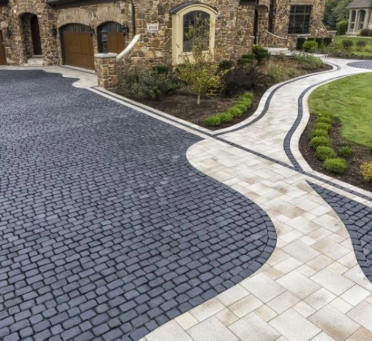Granit Görünümlü Parke Taşları Ridge Granit Şehir Parke Taşları